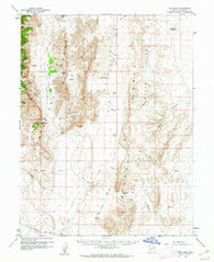 The Barn Utah Historical topographic map, 1:62500 scale, 15 X 15 Minute, Year 1960