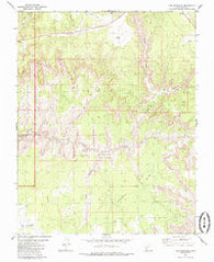 The Barracks Utah Historical topographic map, 1:24000 scale, 7.5 X 7.5 Minute, Year 1980