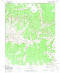 The Barracks Utah Historical topographic map, 1:24000 scale, 7.5 X 7.5 Minute, Year 1980