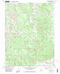 The Blocks Utah Historical topographic map, 1:24000 scale, 7.5 X 7.5 Minute, Year 1983