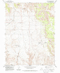 The Frying Pan Utah Historical topographic map, 1:24000 scale, 7.5 X 7.5 Minute, Year 1983
