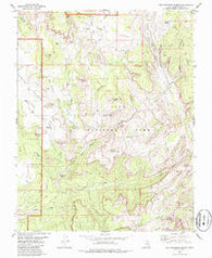 The Guardian Angels Utah Historical topographic map, 1:24000 scale, 7.5 X 7.5 Minute, Year 1980
