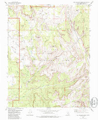 The Guardian Angels Utah Historical topographic map, 1:24000 scale, 7.5 X 7.5 Minute, Year 1980