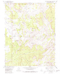 The Guardian Angels Utah Historical topographic map, 1:24000 scale, 7.5 X 7.5 Minute, Year 1980
