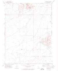 The Hogback Utah Historical topographic map, 1:24000 scale, 7.5 X 7.5 Minute, Year 1971