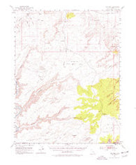 The Knoll Utah Historical topographic map, 1:62500 scale, 15 X 15 Minute, Year 1951
