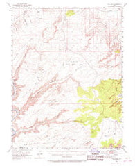 The Knoll Utah Historical topographic map, 1:62500 scale, 15 X 15 Minute, Year 1951