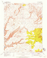 The Knoll Utah Historical topographic map, 1:62500 scale, 15 X 15 Minute, Year 1951