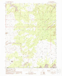 The Knoll Utah Historical topographic map, 1:24000 scale, 7.5 X 7.5 Minute, Year 1988