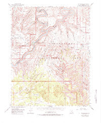 The Needles Utah Historical topographic map, 1:62500 scale, 15 X 15 Minute, Year 1953