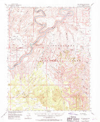 The Needles Utah Historical topographic map, 1:62500 scale, 15 X 15 Minute, Year 1953