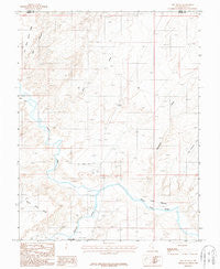 The Notch Utah Historical topographic map, 1:24000 scale, 7.5 X 7.5 Minute, Year 1987