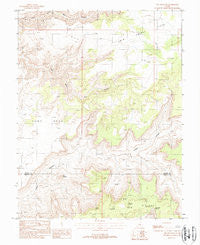 The Pinnacle Utah Historical topographic map, 1:24000 scale, 7.5 X 7.5 Minute, Year 1988
