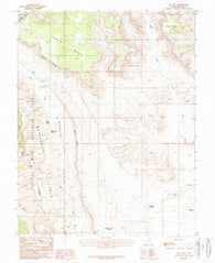 The Post Utah Historical topographic map, 1:24000 scale, 7.5 X 7.5 Minute, Year 1987