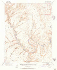 The Rincon Utah Historical topographic map, 1:62500 scale, 15 X 15 Minute, Year 1953