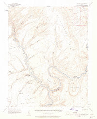 The Rincon Utah Historical topographic map, 1:62500 scale, 15 X 15 Minute, Year 1953