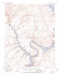 The Rincon Utah Historical topographic map, 1:62500 scale, 15 X 15 Minute, Year 1953