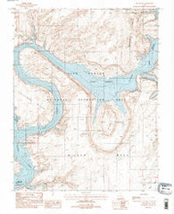 The Rincon Utah Historical topographic map, 1:24000 scale, 7.5 X 7.5 Minute, Year 1987