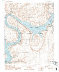 The Rincon Utah Historical topographic map, 1:24000 scale, 7.5 X 7.5 Minute, Year 1987