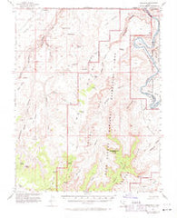 The Spur Utah Historical topographic map, 1:62500 scale, 15 X 15 Minute, Year 1953