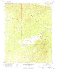 The Tetons Utah Historical topographic map, 1:24000 scale, 7.5 X 7.5 Minute, Year 1971