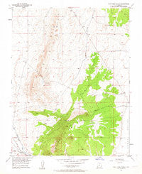 The Three Peaks Utah Historical topographic map, 1:24000 scale, 7.5 X 7.5 Minute, Year 1950
