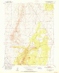 The Three Peaks Utah Historical topographic map, 1:24000 scale, 7.5 X 7.5 Minute, Year 1951