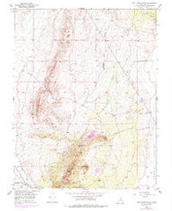 The Three Peaks Utah Historical topographic map, 1:24000 scale, 7.5 X 7.5 Minute, Year 1950