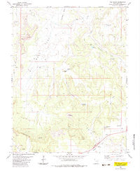 The Wickiup Utah Historical topographic map, 1:24000 scale, 7.5 X 7.5 Minute, Year 1983