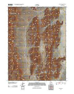 The Barn Utah Historical topographic map, 1:24000 scale, 7.5 X 7.5 Minute, Year 2010