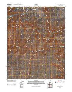 The Barracks Utah Historical topographic map, 1:24000 scale, 7.5 X 7.5 Minute, Year 2010