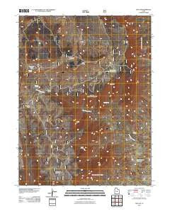 The Cap Utah Historical topographic map, 1:24000 scale, 7.5 X 7.5 Minute, Year 2011