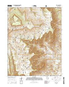 The Cap Utah Current topographic map, 1:24000 scale, 7.5 X 7.5 Minute, Year 2014
