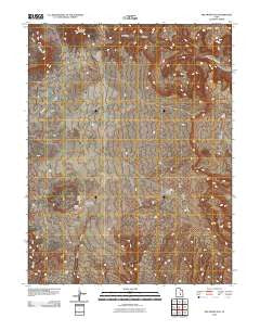 The Frying Pan Utah Historical topographic map, 1:24000 scale, 7.5 X 7.5 Minute, Year 2010
