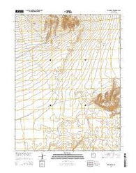 The Hogback Utah Current topographic map, 1:24000 scale, 7.5 X 7.5 Minute, Year 2014