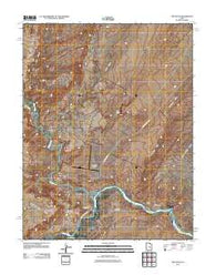 The Notch Utah Historical topographic map, 1:24000 scale, 7.5 X 7.5 Minute, Year 2011