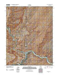 The Notch Utah Historical topographic map, 1:24000 scale, 7.5 X 7.5 Minute, Year 2011