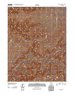 The Pinnacle Utah Historical topographic map, 1:24000 scale, 7.5 X 7.5 Minute, Year 2010