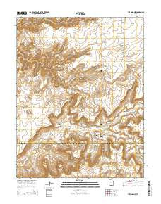 The Pinnacle Utah Current topographic map, 1:24000 scale, 7.5 X 7.5 Minute, Year 2014