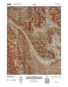 The Post Utah Historical topographic map, 1:24000 scale, 7.5 X 7.5 Minute, Year 2011
