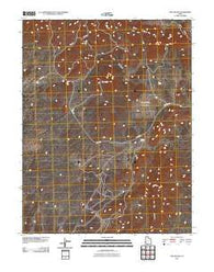 The Tetons Utah Historical topographic map, 1:24000 scale, 7.5 X 7.5 Minute, Year 2010
