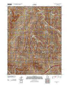 The Wickiup Utah Historical topographic map, 1:24000 scale, 7.5 X 7.5 Minute, Year 2011