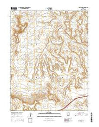 The Wickiup Utah Current topographic map, 1:24000 scale, 7.5 X 7.5 Minute, Year 2014