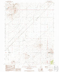 Thermo Utah Historical topographic map, 1:24000 scale, 7.5 X 7.5 Minute, Year 1989