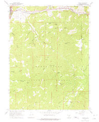 Thistle Utah Historical topographic map, 1:24000 scale, 7.5 X 7.5 Minute, Year 1967