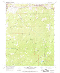 Thistle Utah Historical topographic map, 1:24000 scale, 7.5 X 7.5 Minute, Year 1967