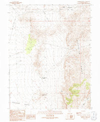 Thompson Knoll Utah Historical topographic map, 1:24000 scale, 7.5 X 7.5 Minute, Year 1991