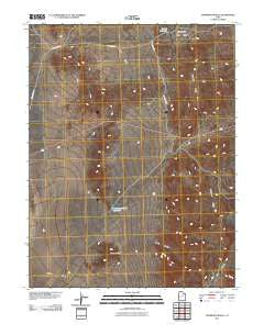 Thompson Knoll Utah Historical topographic map, 1:24000 scale, 7.5 X 7.5 Minute, Year 2011