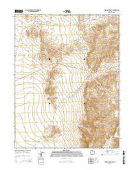 Thompson Knoll Utah Current topographic map, 1:24000 scale, 7.5 X 7.5 Minute, Year 2014