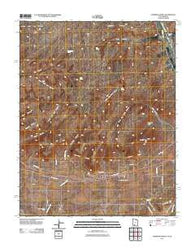 Thompson Point Utah Historical topographic map, 1:24000 scale, 7.5 X 7.5 Minute, Year 2011